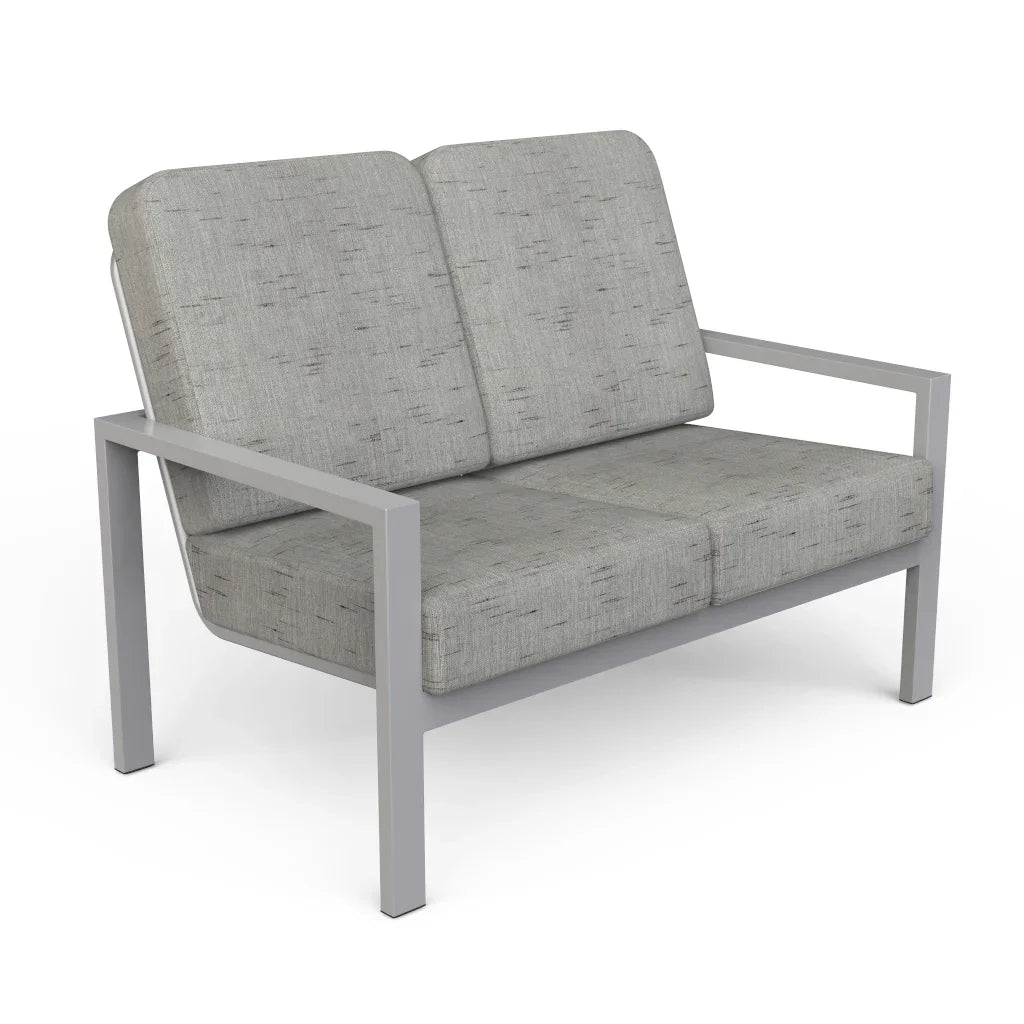 Vectra Aluminum Commercial Outdoor Patio Love Seat