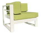 Atlantis Cushion Sectional Couch Left Corner - Deep Seating - Outdoorsiness