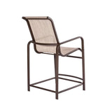 Beach Club Commercial Sling Bar Stool – Powder-Coated Aluminum, All-Weather Sling - Outdoorsiness