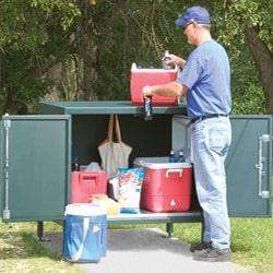 Bear Resistant Food Locker, 25 cu. ft. - BPFL-30 - Outdoorsiness