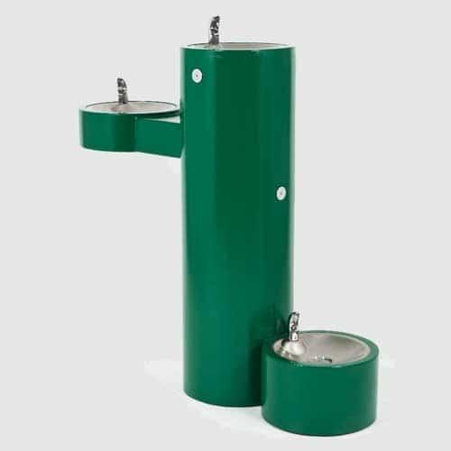 Bi-Level Drinking Fountain with Pet Hydrant - Outdoorsiness