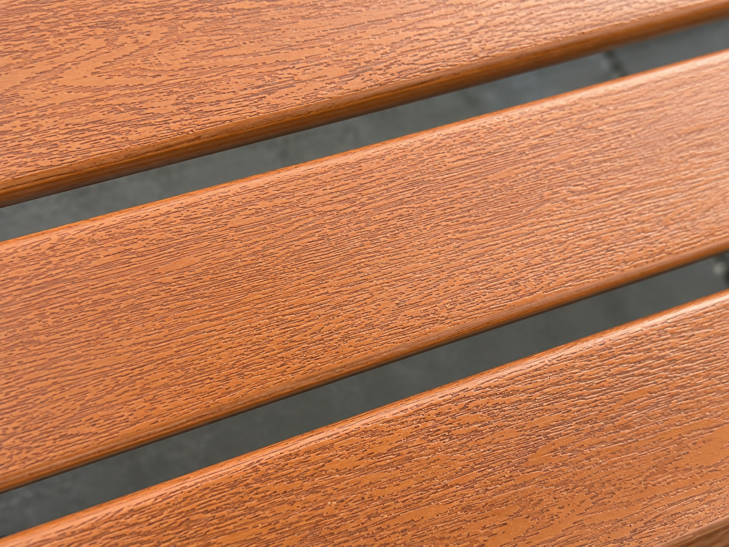 Heritage Style 6ft Recycled Plastic - Commercial Park Bench With Back – Aluminum Frame, Quick Ship