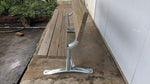 Classic 6ft Commercial Park Bench Frame Kit – Welded Channel, Galvanized, Quick Ship - Outdoorsiness