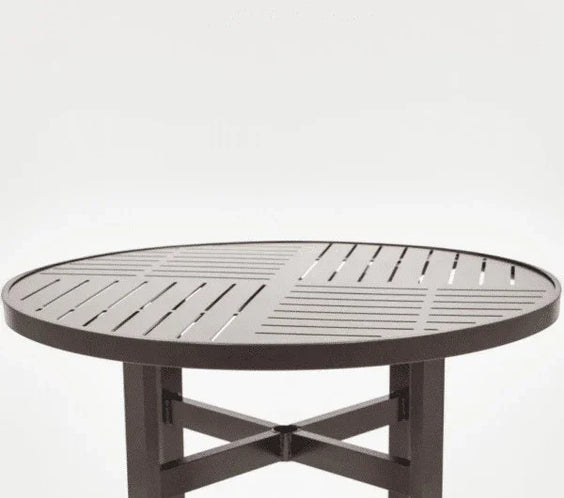 Skyline 36in Heavy Duty Aluminum Commercial Pool Patio Table – Punched Top