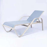Comfort Series Commercial Sling Pool Chaise Lounge – 16in Wide Arm - Outdoorsiness