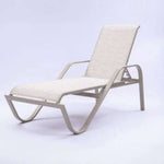 Comfort Series Commercial Sling Pool Chaise Lounge – 16in Wide Arm - Outdoorsiness
