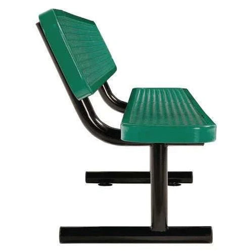 Commercial 6ft Portable Outdoor Park Bench – Thermoplastic Coated, Quick Ship - Outdoorsiness