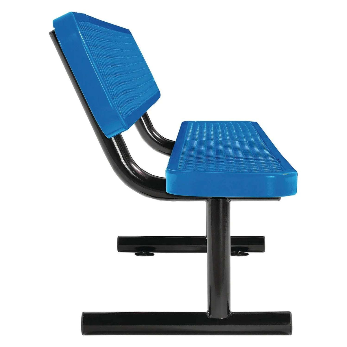 Commercial 6ft Portable Outdoor Park Bench – Thermoplastic Coated, Quick Ship - Outdoorsiness