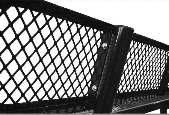 Commercial 6ft Portable Outdoor Park Bench – Thermoplastic Coated, Quick Ship - Outdoorsiness