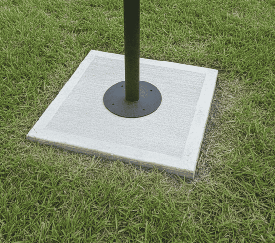 Commercial Charcoal Park Grill – 360 Sq In, Surface Mount or Inground - Outdoorsiness