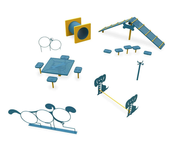 Commercial Dog Park Kit - Large - Outdoorsiness
