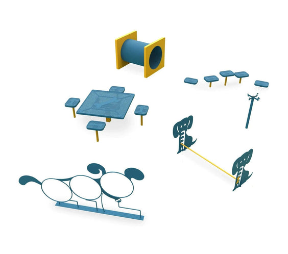 Commercial Dog Park Kit - Medium - Outdoorsiness