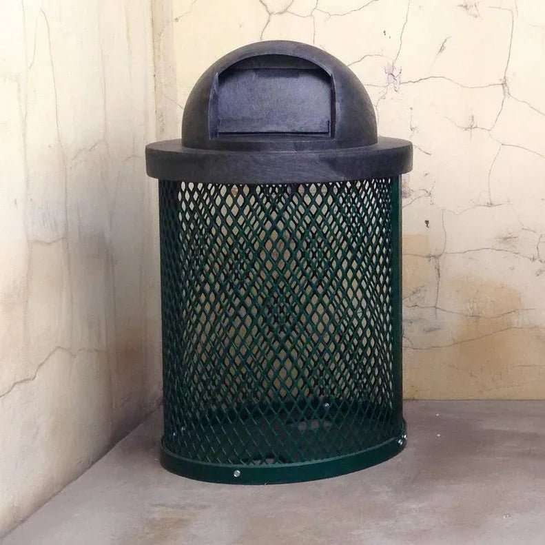 Commercial Plastic Dome Trash Can Lid - Outdoorsiness