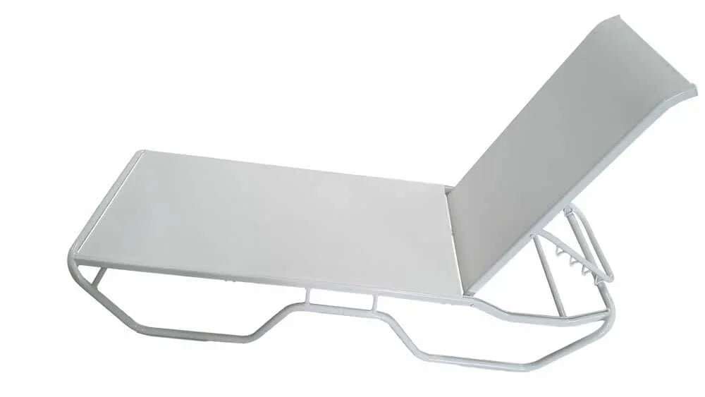 Commercial Sling Pool Chaise Lounge – 12in - Outdoorsiness