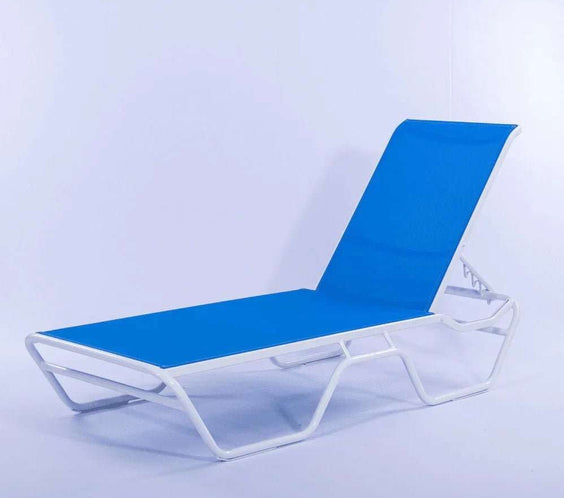Commercial Sling Pool Chaise Lounge – 12in - Outdoorsiness