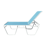 Commercial Sling Pool Chaise Lounge – 20in Senior Height - Outdoorsiness