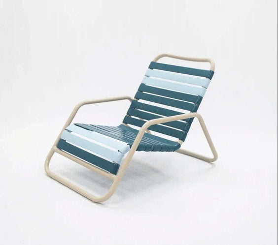 Commercial Vinyl Strap Beach and Sand Chair - Outdoorsiness