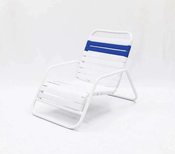 Commercial Vinyl Strap Beach and Sand Chair - Outdoorsiness