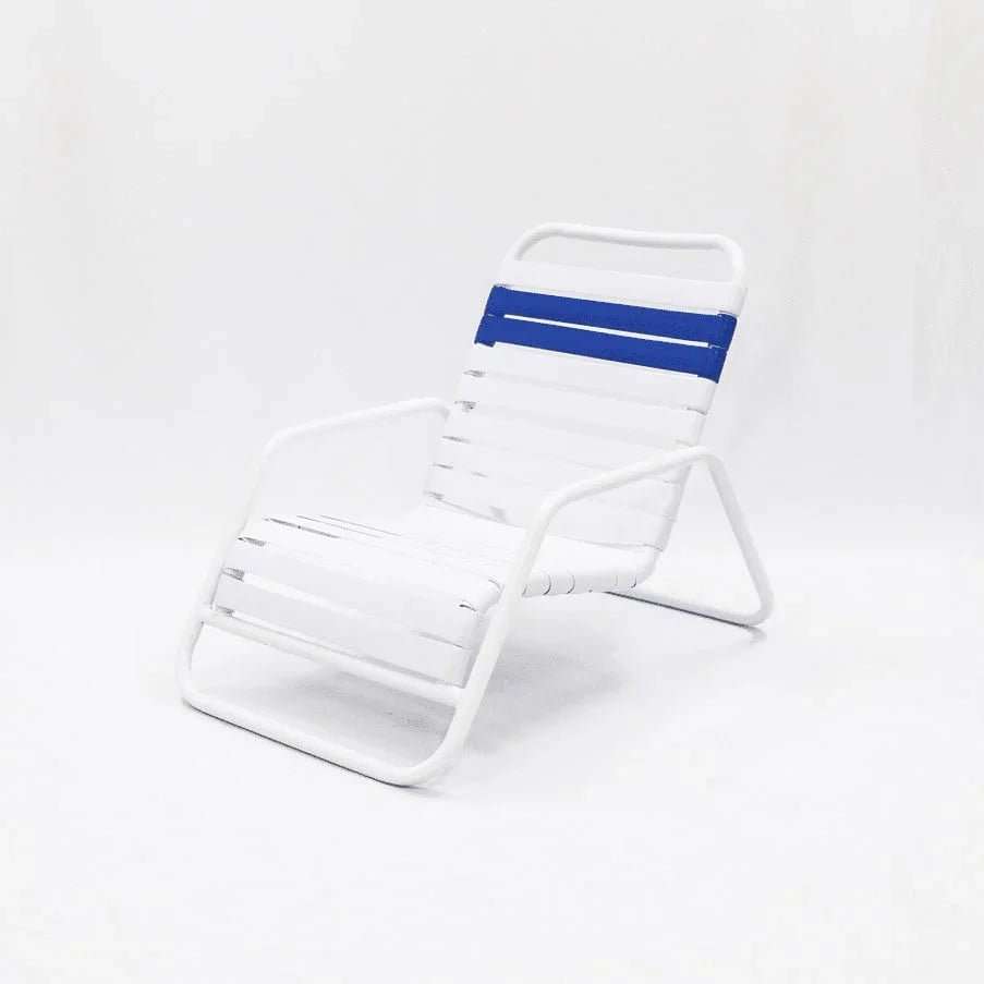 Commercial Vinyl Strap Beach and Sand Chair - Outdoorsiness