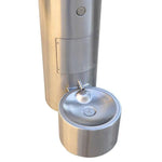 Deluxe Pet Drinking Fountain with Bibb - Outdoorsiness