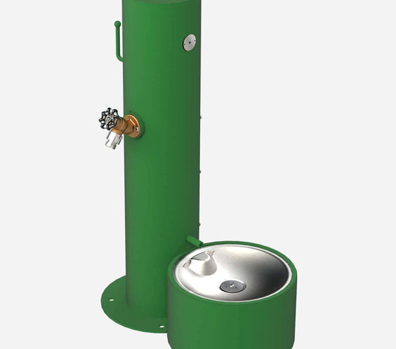 Deluxe Pet Drinking Fountain with Bibb - Outdoorsiness