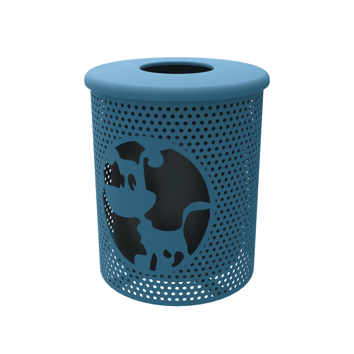 Dog Park Trash Can with lid - Outdoorsiness