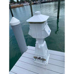 Eaton Lighthouse Dock Power Pedestal 50A/30A/20A - Outdoorsiness
