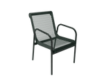Expanded Metal Stacking Cafe Chair - Outdoorsiness