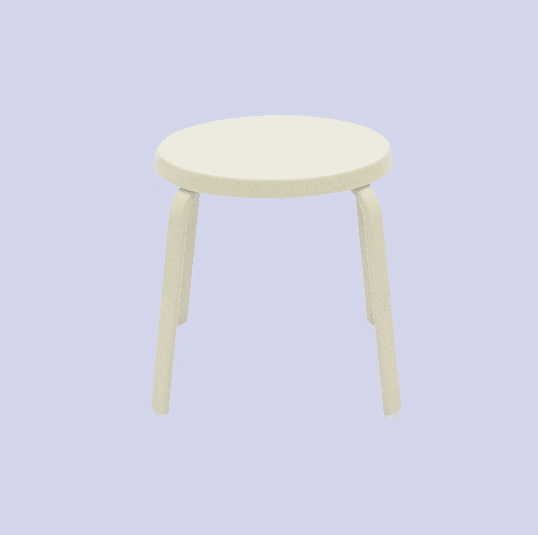 Oasis 18in Round Fiberglass Pool Side Table – Flat Aluminum Tubing Frame