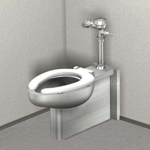 Floor Mount Toilet - Stainless - Outdoorsiness
