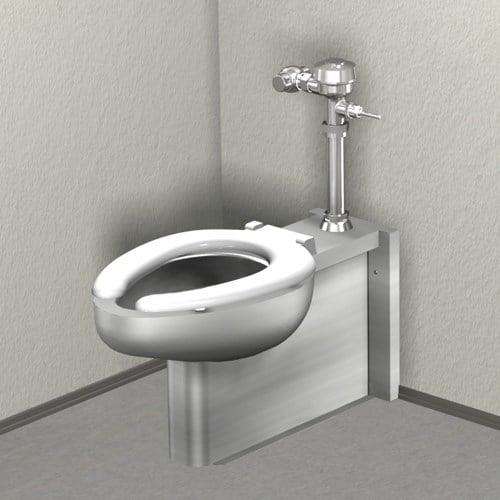 Floor Mount Toilet - Stainless - Outdoorsiness