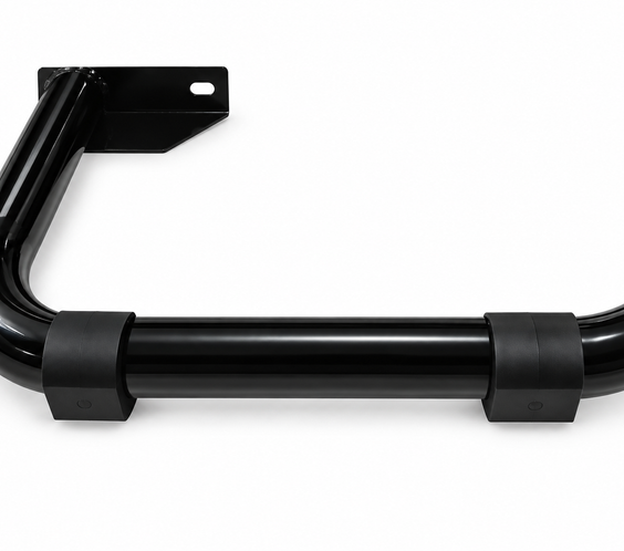 Heavy Duty Welded Black Powder-Coated Picnic Table Frame Kit – 2-3/8" OD, 11 Ga Steel, 6ft or 8ft