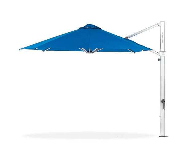 Frankford Aurora 11 Foot Octagon Cantilever Umbrella – Commercial Crank Lift - Outdoorsiness