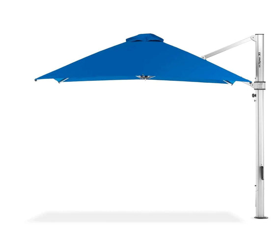 Frankford Eclipse 10 Foot Square Cantilever Umbrella – Commercial Crank Lift - Outdoorsiness
