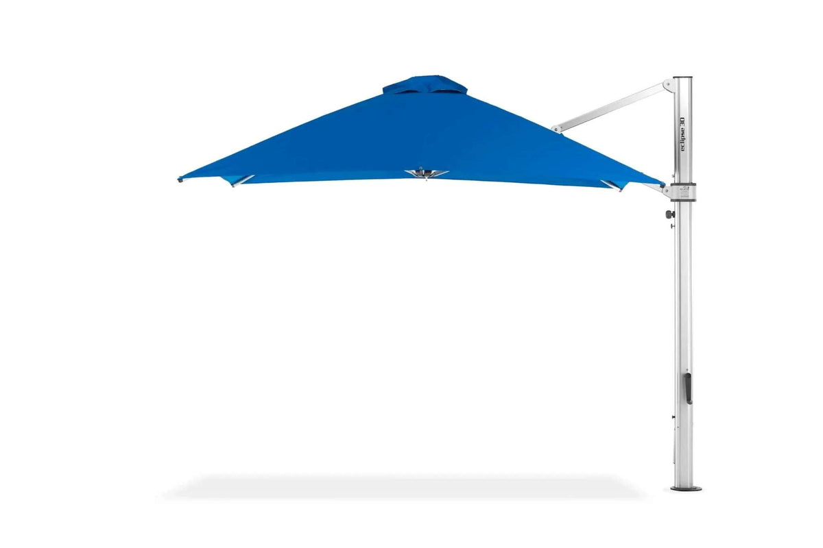 Frankford Eclipse 10 Foot Square Cantilever Umbrella – Commercial Crank Lift - Outdoorsiness