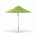 Frankford Greenwich 9 Foot Octagon Aluminum Market Patio Umbrella – Crank Lift - Outdoorsiness