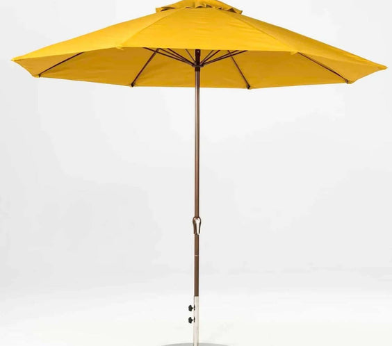 Frankford Monterey 11 Foot Octagon Fiberglass Market Umbrella – Crank Lift, No Tilt - Outdoorsiness