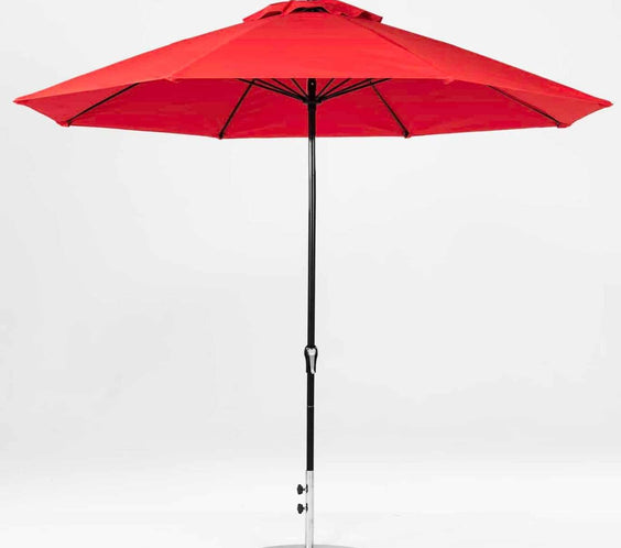 Frankford Monterey 11 Foot Octagon Fiberglass Market Umbrella – Crank Lift, No Tilt - Outdoorsiness