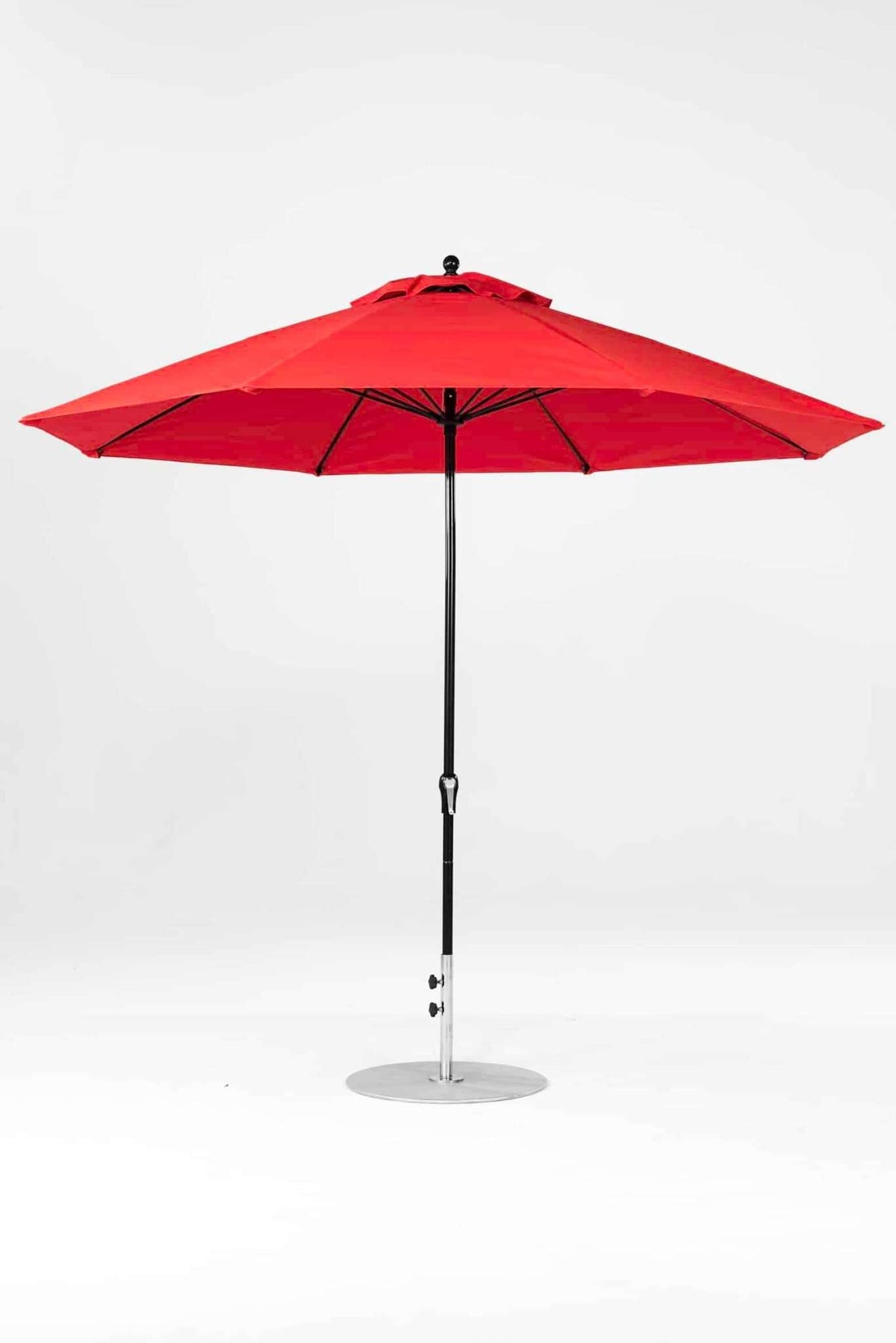 Frankford Monterey 11 Foot Octagon Fiberglass Market Umbrella – Crank Lift, No Tilt - Outdoorsiness