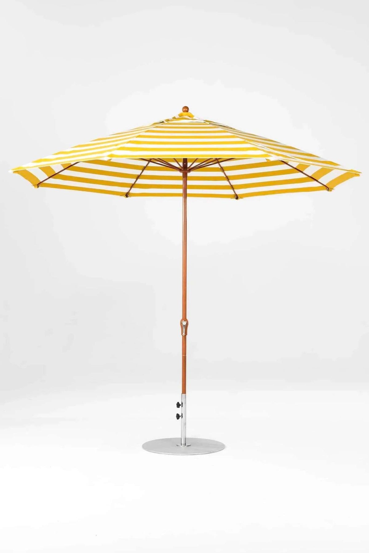 Frankford Monterey 11 Foot Octagon Fiberglass Market Umbrella – Crank Lift, No Tilt - Outdoorsiness