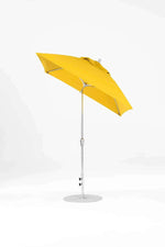 Frankford Monterey 6.5 Foot Square Fiberglass Market Umbrella – Crank & Auto Tilt - Outdoorsiness