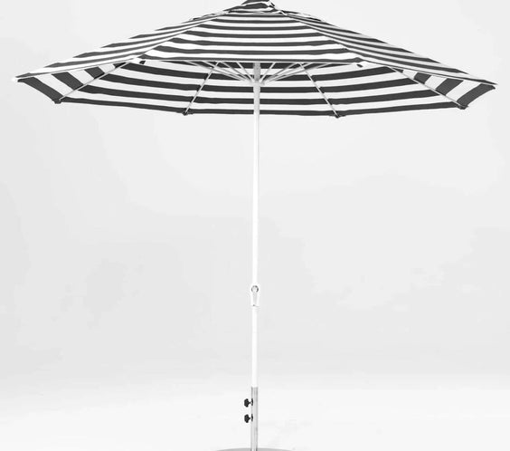 Frankford Monterey 7.5 Foot Octagon Fiberglass Market Umbrella – Crank Lift, No Tilt - Outdoorsiness
