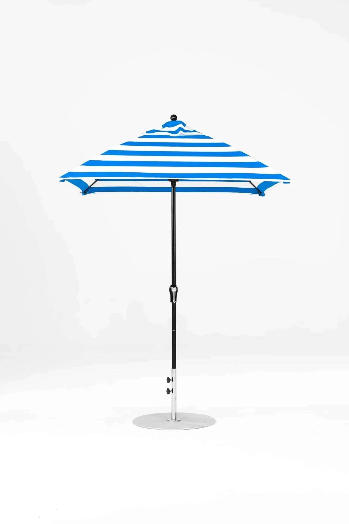 Frankford Monterey 7.5 Foot Square Fiberglass Market Umbrella – Pulley Lift, No Tilt - Outdoorsiness