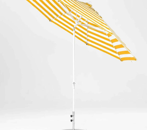 Frankford Monterey 9 Foot Octagon Fiberglass Market Umbrella – Crank & Auto Tilt - Outdoorsiness