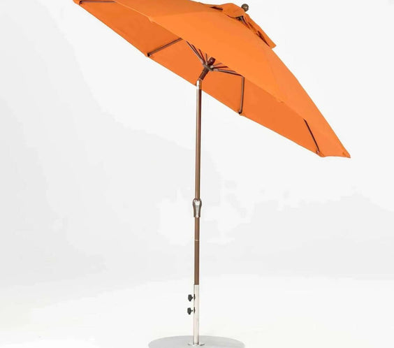 Frankford Monterey 9 Foot Octagon Fiberglass Market Umbrella – Crank & Auto Tilt - Outdoorsiness