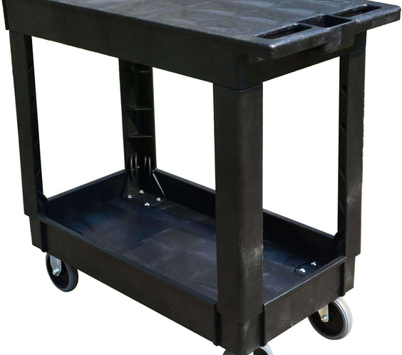 Heavy Duty Utility Cart, Flat Top - 500 lb Load Cap - 34"L x 17-1/2"W x 33"H - Outdoorsiness