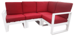 Hurricane Cushion Sectional Couch - Deep Seating - Outdoorsiness