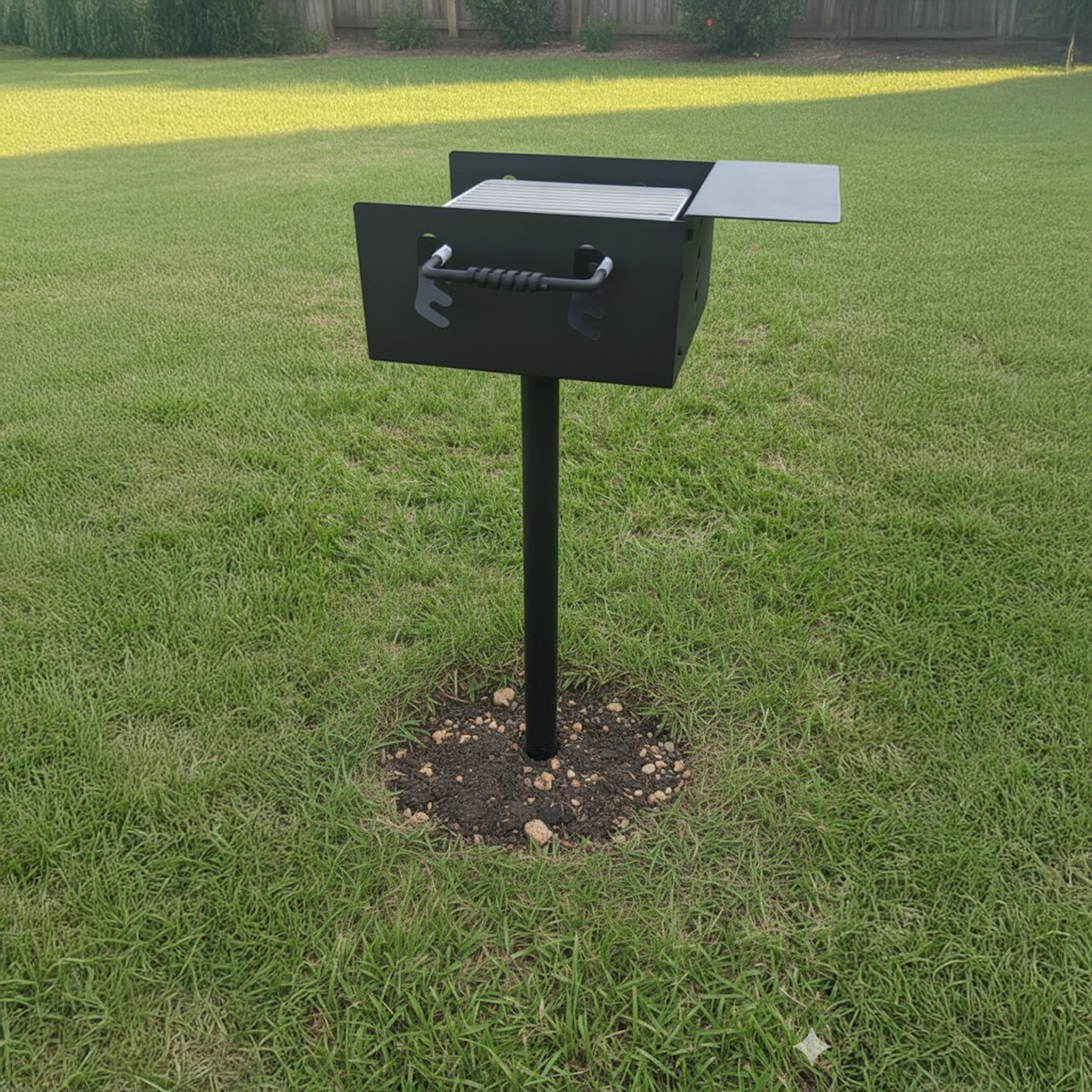 Outdoor Commercial Charcoal Park Grill - 360 SQ IN
