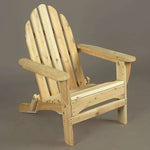 Lakeland Mills Cedar Log Folding Adirondack Chair – Northern White Cedar - Outdoorsiness