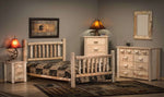 Lakeland Mills Rustic Log Pine & Cedar 10 Drawer Dresser - Outdoorsiness